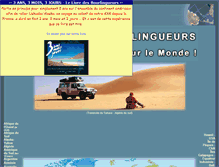 Tablet Screenshot of bourlingueurs.com